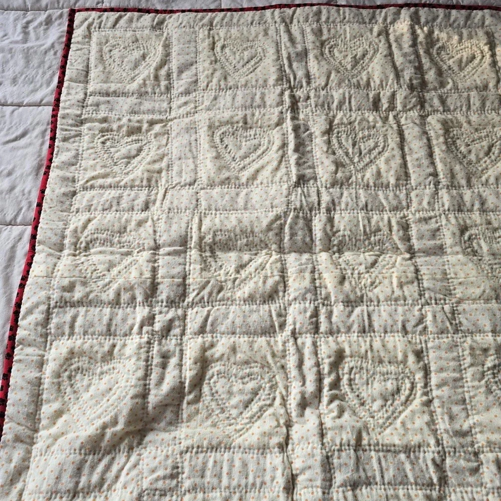 Handmade Disney 101 Dalmatians Baby Quilt Set Plush Dogs Burp Cloth‎ Gift